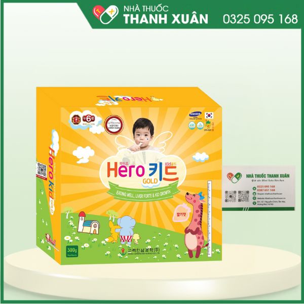 Hero Kid Gold - Giúp bổ sung vitamin D, giúp tăng cường hấp thu canxi